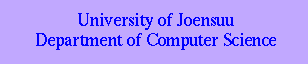 University of Joensuu